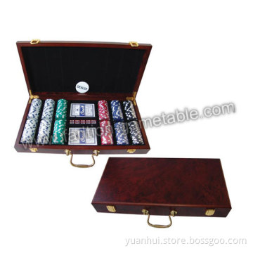 300 Wooden Poker Chips Sets